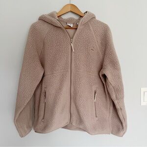 Aritzia Taupe Hooded Sweatshirt